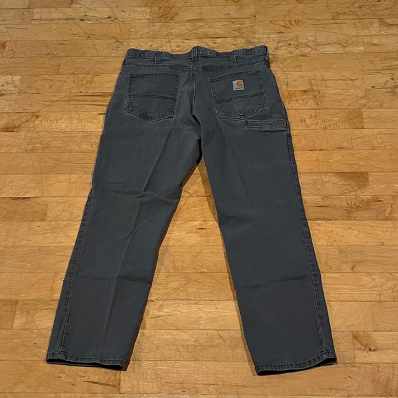 Carhartt Dark Gray Straight Relaxed Fit Jeans - Picture 5 of 6